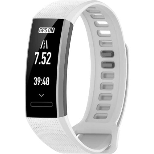 The size-adjustable silicone smart watch band strap belt is suitable for Huawei Bracelet 2/Bracelet 2 Pro/ERS-B19/ERS-B29