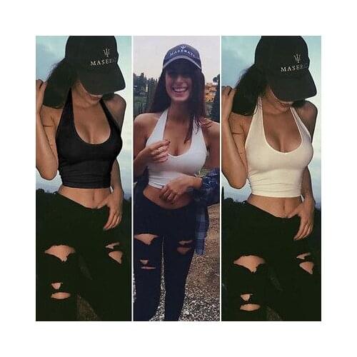 2020 Hot Summer Sexy Women Fashion Casual Tank Tops Breathable Sleeveless Crop Top Comfortable Vest Outfit