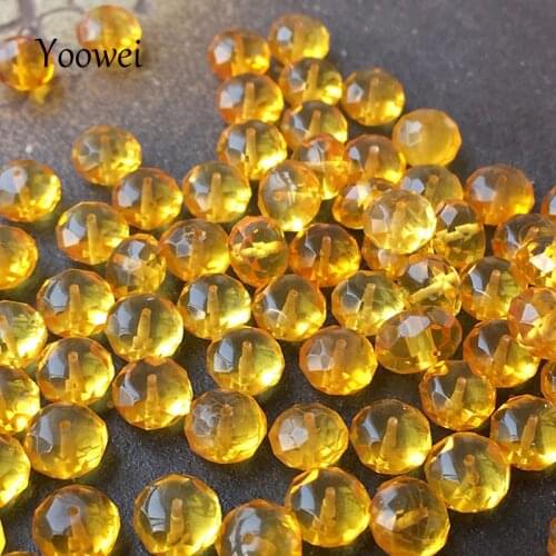 Yoowei 9pc/set Natural Amber Beads Wholesale Mini diy New Loose Bead Custom Necklace Small Baltic Amber Beads for Jewelry Making