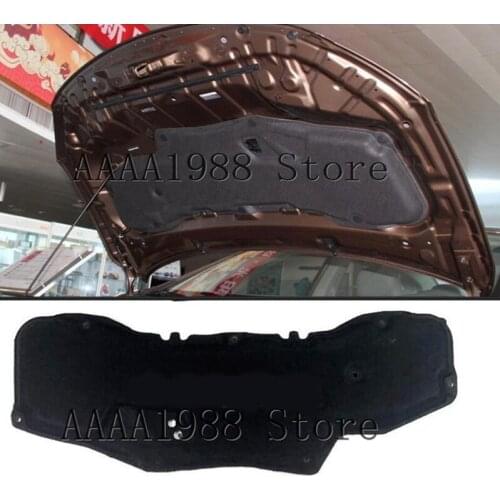 For Nissan Sentra Sylphy 2012 - 2018 Car Heat Sound Insulation Cotton Front Hood Engine Firewall Mat Pad Cover Noise Deadener