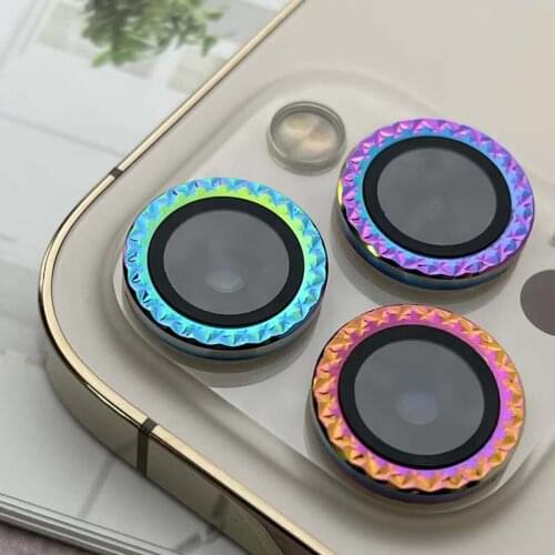 100PCS Rear Camera Ring For IPHONE12 pro/11 Pro Max/11 pro/12 mini /11 pro Back camera lens protector