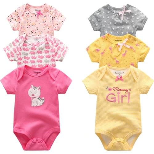 2020 Unicorn Bodysuit Roupa de bebe Baby Clothes Cotton Clothing Sets Baby Girl Clothes Newborn 0-12M Baby Boy Clothes