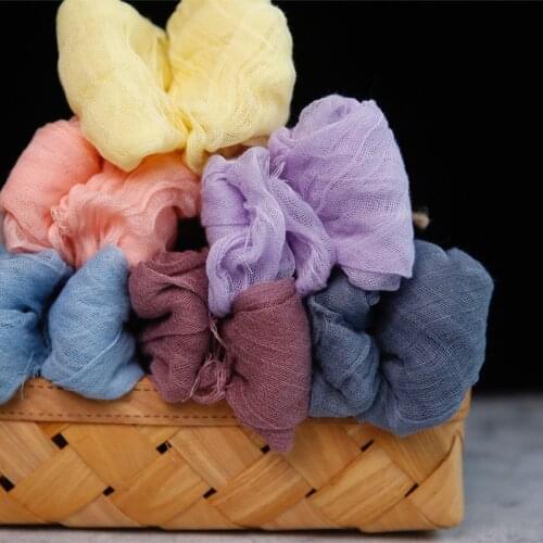 90*60cm INS Vintage Gauze Photography Props For Food Cosmetics Shooting Soft Muslin Background Desktop Backdrops Accessories