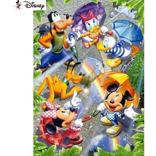 Disney Full Diamond "Cartoon Mickey Mouse" DIY 5D Diamond Painting Cross Stitch Home Decor Picture Of Rhinestone Handmade A30720