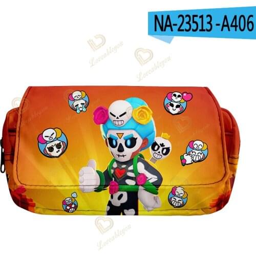 Cute Kawaii Canvas Pencil Case High Capacity Pen Bags Cute Letter Pencil Bags for Girls Gift School Supplies Korean Stationery