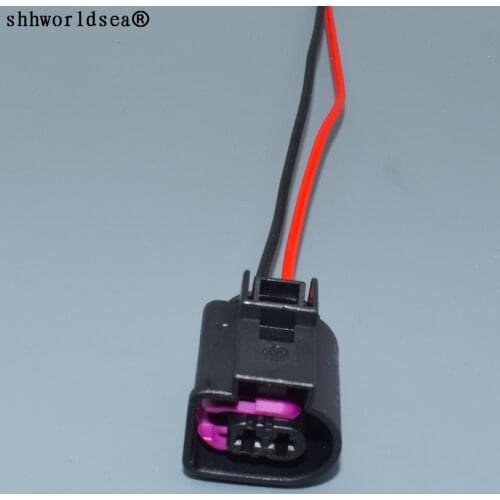 Worldgolden 4D0971992 For VW Passat Golf Jetta For Audi A3 A4 A5 A6 Q7 TT Engine Harness Motor Horn Plug Connector Wire 2 Pin