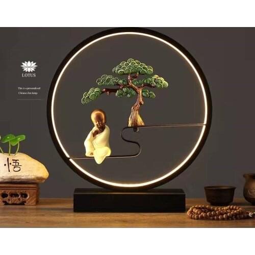 2021 New Table Lamp Bedroom Bedside Lamp Desk Study Dormitory Eye Protection Night Light Retro Living Room Decorative Desk Lamp