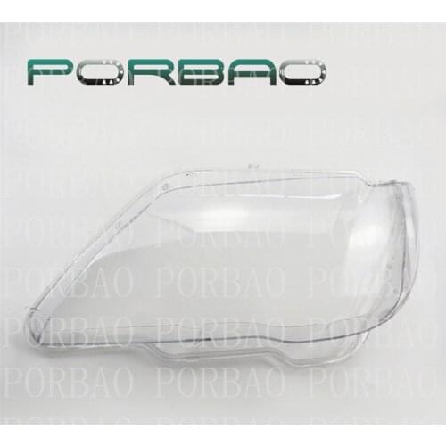 Headlight Transparent Glass Lens Cover For 730Li 740Li 745Li 750Li 760Li 7Series E66/E65 05-08 Headlamp Shell 4Doors Replace DIY