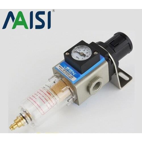 PT1/4 Air Filter Regulator Compressor Pressure Reducing Valve Oil Water Separation Source Treatment Nnit