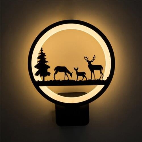 Modern penteadeira glass ball living room bedroom corridor lampara pared monkey lamp