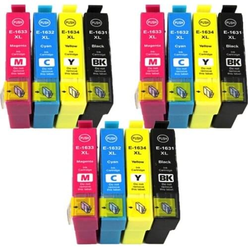T1631-T1634 compatible ink cartridge for EPSON WF-2010W 2510WF 2520NF 2530WF 2540WF 2630WF 2650DWF 2660DWF printers full ink