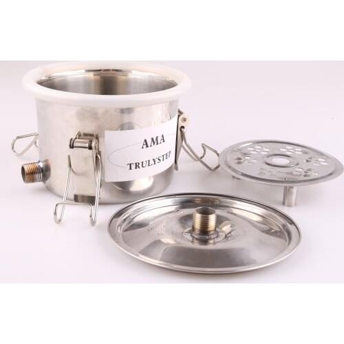 Spare Parts for 3 Pots Moonshine Still / Distiller / Brewing Kit: Stainless Middle / Spice / Fruit Pot & Bellows Pipes