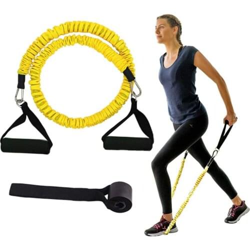 1 PCS Single Latex Rubber Pull Up Resistance Band Gym Fitness Workout Strength Training Elastic Tension Tube With Nylon Sleeves