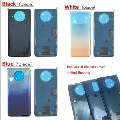 10PCS 100% Original New Back Battery Cover With Glue Adensive Sticker Door Housing Case Replacement Part For Xiaomi Mi 10T Lite