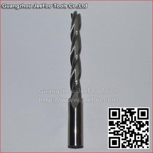 12.7*10*80H*120L A Series Three Flutes Spiral Engraving Cutters/ Drill Bits/ Tools For Carving Wood CNC Router Machine