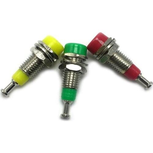 2 mm banana plugs jack socket terminal x50