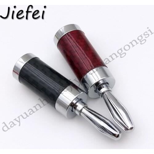 20pcs copper Rhodium Plated 4MM Banana Plug connectors Selling