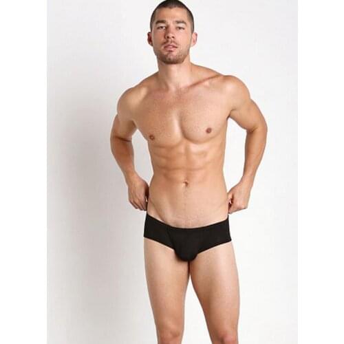 Free shipping Mens underwear Pure cotton Low-rise pants