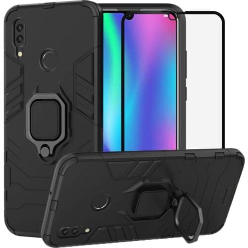 Case For Huawei Honor 20 10 Pro Lite View 20 10 V10 V20 8X P Smart Plus Z 2019 Cover For Nova 5i 4 3 3i Ring Kickstand Case