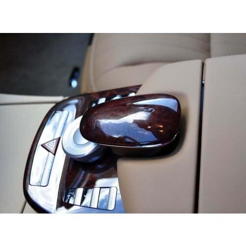 Wood Grain Phone Cover Case Original Car Mouse Cover For Mercedes Benz MB W221 W216 C216 S CL Class