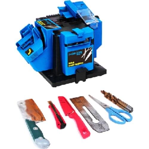 110V-240V Electric Multifunction Sharpener, Drill Sharpener, Mult-Sharpener for Kitchen Knives Scissors,Planer Iron and Drills