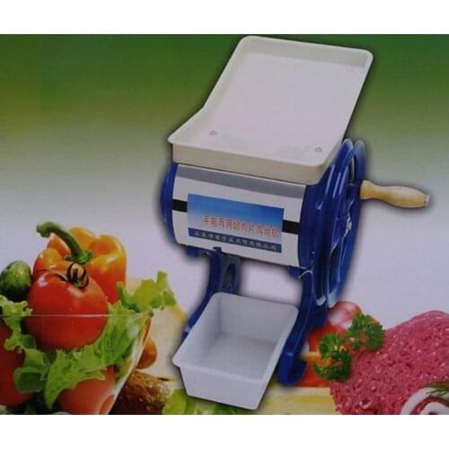 Electric Meat Slicer Commercial Stainless Steel Meat Grinder Shredder Electric Manual Dual-purpose Meat Mincer Grinding Machine