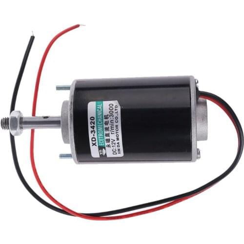 DC 12V 3000RPM Electric Permanent Magnet High Speed Motor 30W CW/CCW Control For DIY Generator