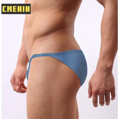 2020 Ins Style Comfortable Sexy Mens Underwear Briefs Print Mens Panties Cotton Mens Briefs Bikini Gay Underwear Cuecas AD314