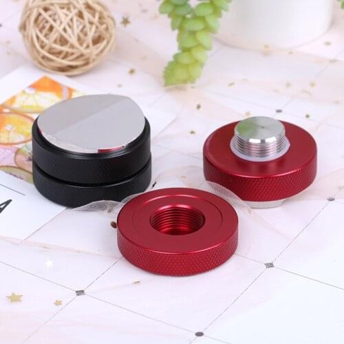 Coffee Distribution Tool 51 mm Stainless Steel Coffee Tamper Base Coffee Bean Press Hammer Coffee Distributor