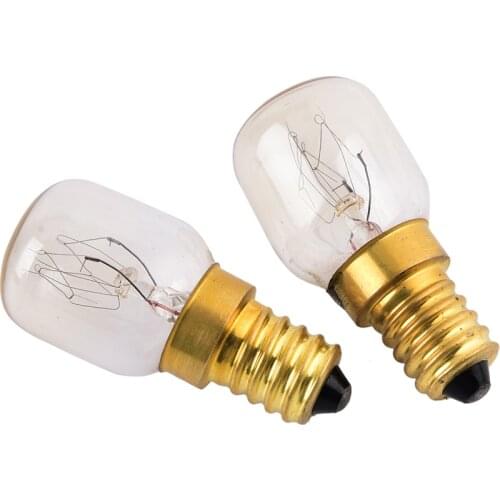 1pc E14 15W/25W Warm White Oven Cooker Bulb Lamp Heat Resistant Light 220-230V