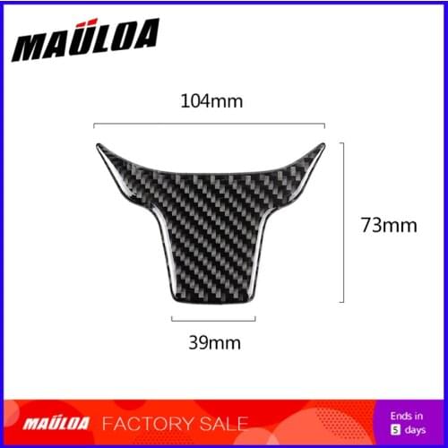 Modified steering wheel carbon fiber decorative stickers car modified steering wheel for civic