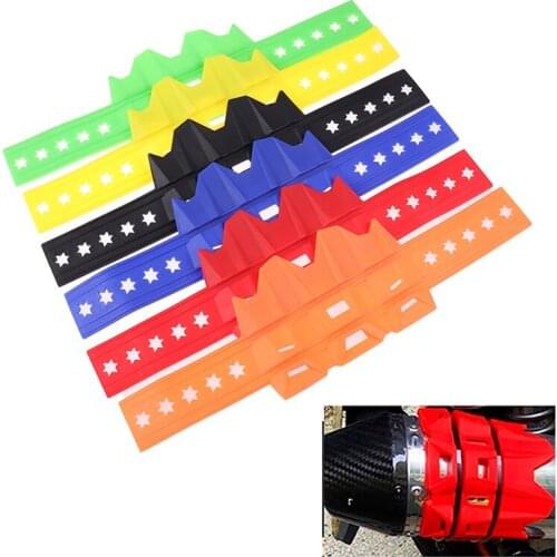 Motorcycle Silencer/Round Oval Moto Exhaust Muffler Protector Cover Can 100% new brand and high quality