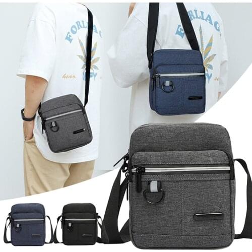 Mens Messenger Bag Crossbody Shoulder Bags Travel Bag Man Purse Small Sling Pack For Work Business Mens Bag sacoche homme