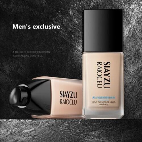 New Men Multi Water Embellish Face Moisturizing Clean BB Cream Oil-control Makeup Liquid Foundation Stick Performance CC Cream