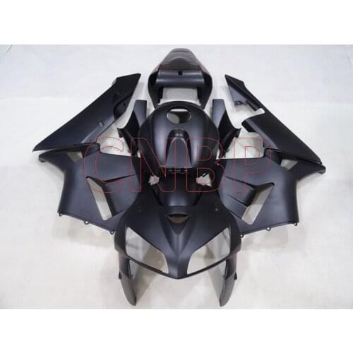 Abs Fairing CBR 600 RR 2005 - 2006 Matte Black Plastic Fairings CBR600 RR 05 Abs Fairing CBR 600 RR 2006 no paint