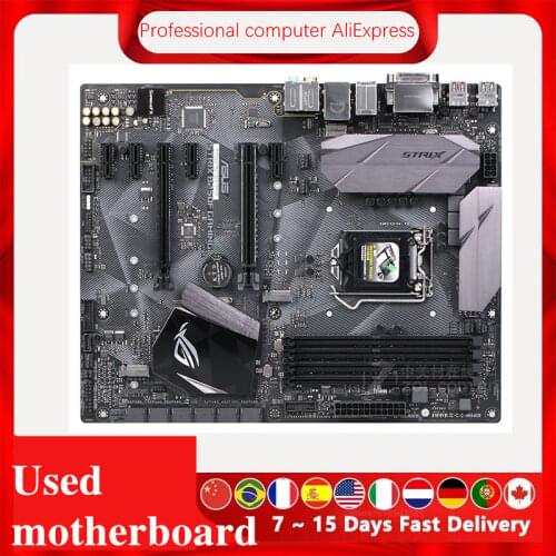 For Asus ROG STRIX B250F GAMING Original Used Desktop Intel B250 B250M DDR4 Motherboard LGA 1151 i7/i5/i3 USB3.0 SATA3