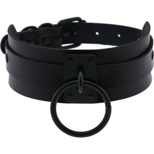 Bdsm Collar Female Slave Leather Necklace Bondage Choker Sex Toys For Couples Sex Restraints Fetishs Adults Accessories