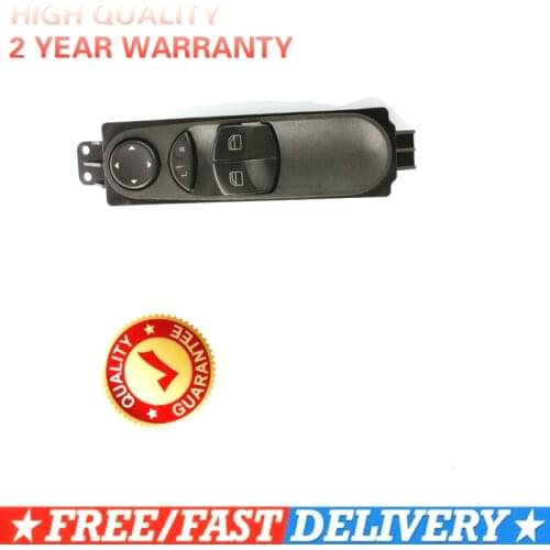 For Dodge Mercedes benz Sprinter W906 VW Crafter Master Power Window Switch FRONT LEFT A9065451213 WS532 9065451213