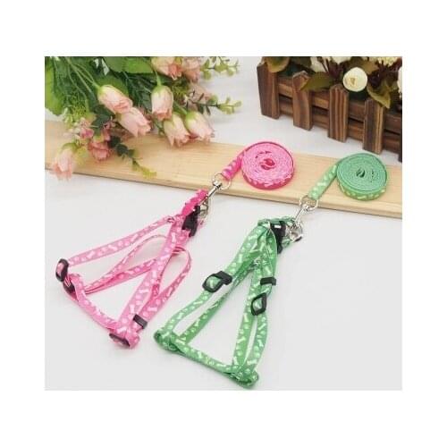 Pet leash small dog cat traction chest strap small Teddy cat small household traction belt