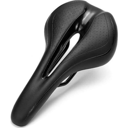 Silicone Bicycle Saddle Comfortable Black Bicycle Seat Bag Mountain Bike Seat Bag Road Bike Silicone Cushion Bike Saddle