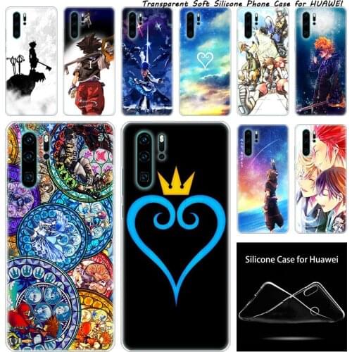 Luxury Silicone Case Anime Kingdom Hearts for Huawei NOVA 3 3i 5 5i P20 P30 Pro P9 P10 P8 Lite 2017 P Smart Z Plus 2019 Fashion