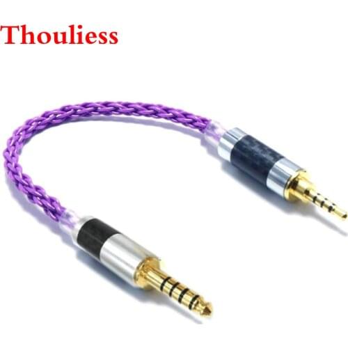 Thouliess HIFI 2.5mm TRRS Balanced Male to 4.4mm Balanced Male Audio Adapter Cable 4.4mm to 2.5mm TRRS Balance Cable