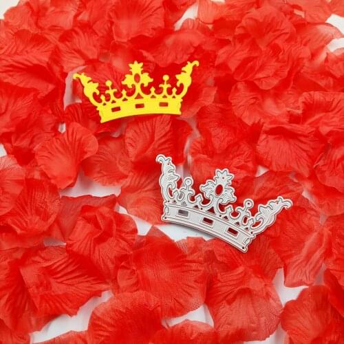 Crown metal cutting die brand new 2019 carbon steel embossing process embossing card DIY production of cutting knife die