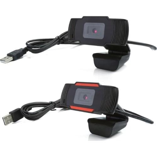 USB Webcam 480P Fixed Focus Web Camera for Online Lesson Desktop Computer Laptop