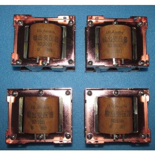 The power amplifier connected to the headphone output transformer, 8Ω to 50Ω300Ω, amorphous 4C iron core output transformer