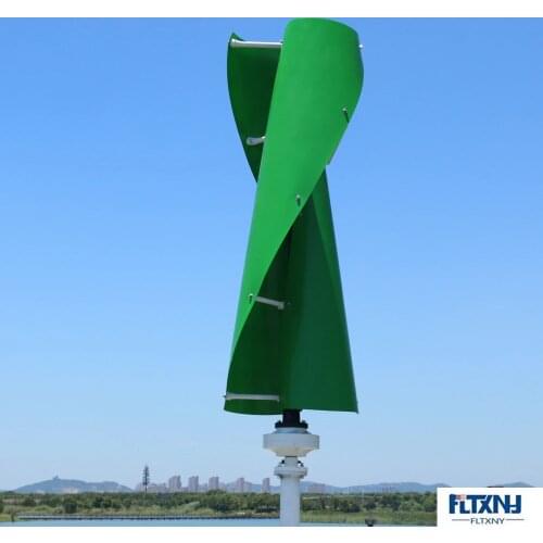 1000w 24/48/96v vertical axis wind mill with MPPT controller Vertical wind turbine permanent magnet generator three phase