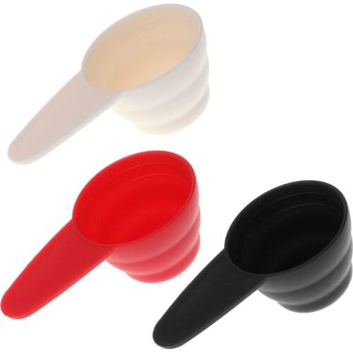VFGTERTE 1PC Food Grade Plastic Measuring Spoon With Scale Coffee Scoop Baking Utensils Milk Powder Spoons for Home Kitchen