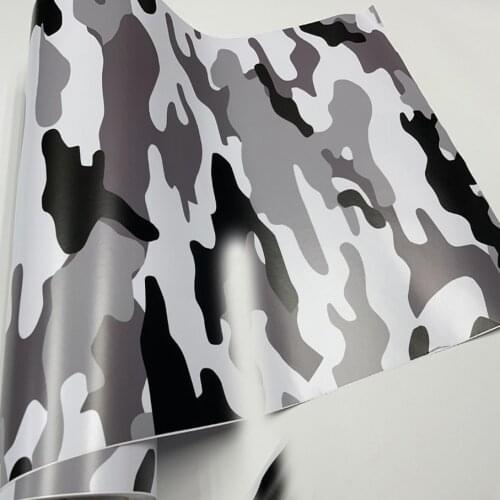 Black Grey white Camo Camouflage Vinyl Car Wrap Sticker Film Foil Decal For Bike Console Computer Laptop Skin Scooter Motorcycle