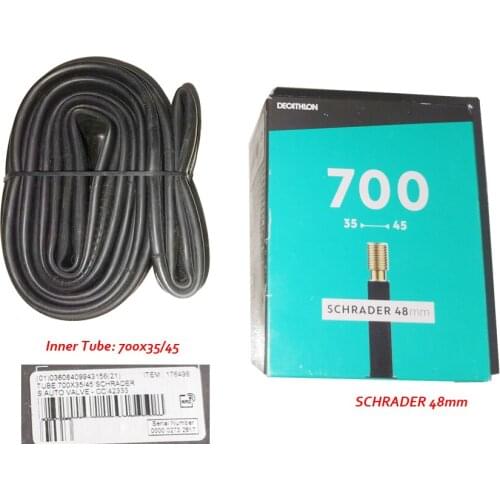 All-terrain bike inner tube 700 x 35 / 45