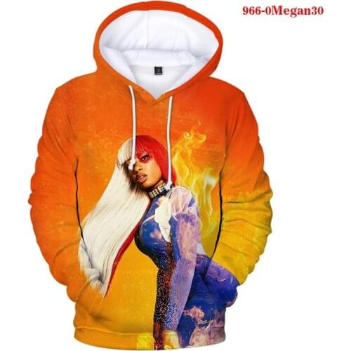 Women Hoodie Megan Thee Stallion 3d Hoodies Autumn Winter New Swearshirt Oversize Streetwear Megan Thee Stallion Mens Clothing